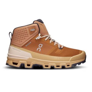 Botas Trekking On Cloud Cloudrock 2 Waterproof Hombre Brown | UY_ON8034