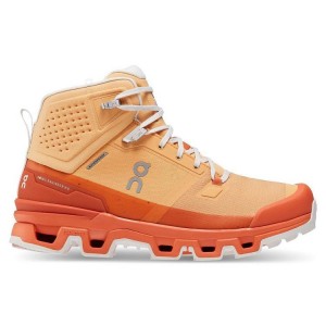 Botas Trekking On Cloud Cloudrock 2 Waterproof Mujer Orange | UY_ON8335