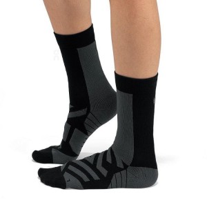 Calcetines On Cloud Performance High Mujer Black | UY_ON8108