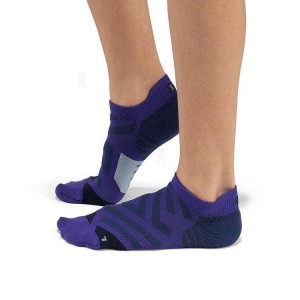 Calcetines On Cloud Performance Low Hombre Purple | UY_ON8618