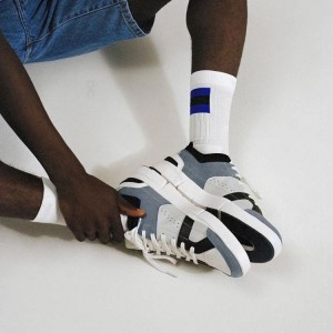 Calcetines On Cloud Tennis Hombre White / Blue | UY_ON8316