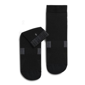 Calcetines On Cloud Ultralight Mid Mujer Black | UY_ON8535