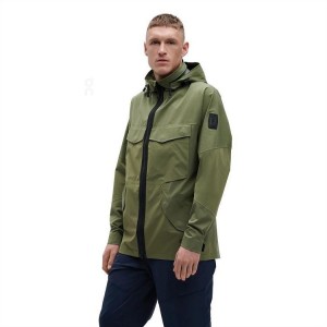 Chaquetas On Cloud Explorer Hombre Olive | UY_ON8945