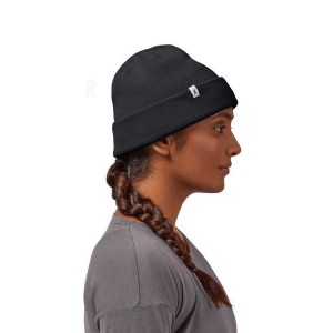 Gorros On Cloud Merino Mujer Black | UY_ON8960