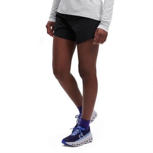 Short On Cloud 5" Running Mujer Black | UY_ON8174