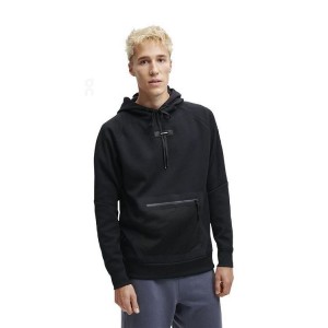 Sudadera On Cloud Hombre Black | UY_ON8100