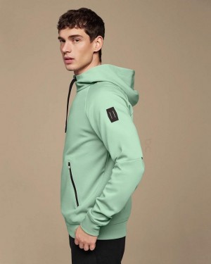 Sudadera On Cloud Zipped Hombre Turquoise | UY_ON8874