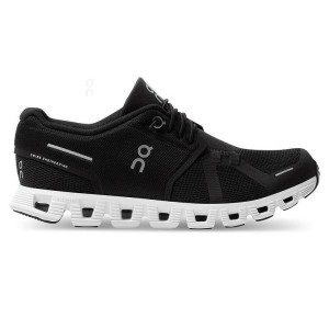 Zapatillas On Cloud Cloud 5 Mujer Black / White | UY_ON8393