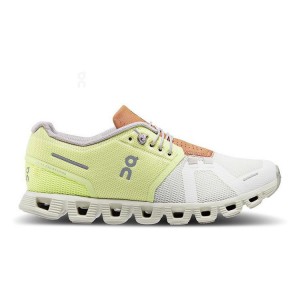 Zapatillas On Cloud Cloud 5 Mujer Yellow / White | UY_ON8716