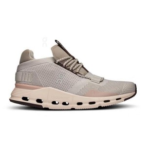 Zapatillas On Cloud Cloudnova Mujer Beige | UY_ON8250