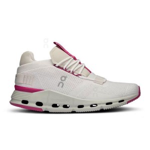 Zapatillas On Cloud Cloudnova Mujer White / Red | UY_ON8410