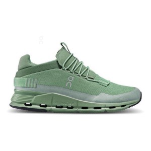 Zapatillas On Cloud Cloudnova Sensa Hombre Green | UY_ON1186