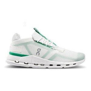 Zapatillas On Cloud Cloudnova Void Hombre White / Green | UY_ON8275