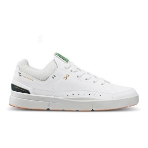 Zapatillas On Cloud THE ROGER Centre Court Hombre White / Green | UY_ON9135