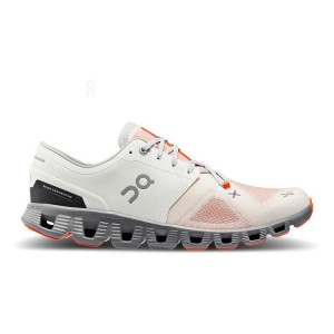 Zapatillas Running On Cloud Cloud X 3 Hombre Beige / Orange | UY_ON8076