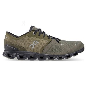 Zapatillas Running On Cloud Cloud X 3 Hombre Olive | UY_ON8768