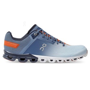 Zapatillas Running On Cloud Cloudflow Hombre Blue / White | UY_ON8632