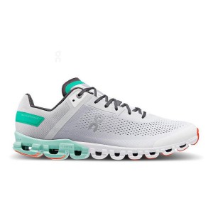 Zapatillas Running On Cloud Cloudflow Hombre Grey / Turquoise | UY_ON8732