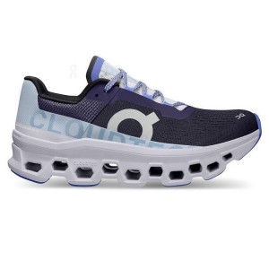 Zapatillas Running On Cloud Cloudmonster Mujer White / Navy | UY_ON8551