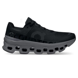 Zapatillas Running On Cloud Cloudmonster Mujer Black | UY_ON9132