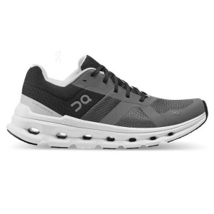 Zapatillas Running On Cloud Cloudrunner Mujer Dark Grey | UY_ON9126