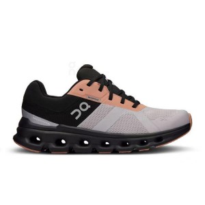 Zapatillas Running On Cloud Cloudrunner Waterproof Mujer Black / Grey | UY_ON8445