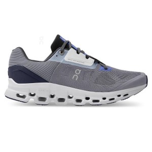 Zapatillas Running On Cloud Cloudstratus Hombre Grey | UY_ON8630