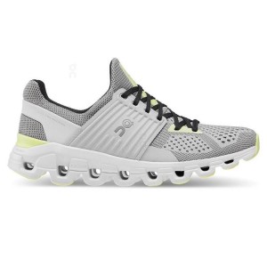 Zapatillas Running On Cloud Cloudswift Mujer Grey / Yellow | UY_ON8505