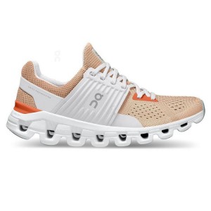 Zapatillas Running On Cloud Cloudswift Mujer Gold | UY_ON8006