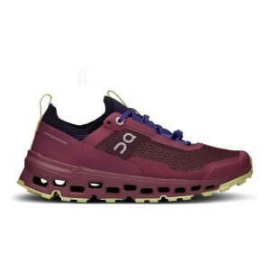 Zapatillas Trail Running On Cloud Cloudultra 2 Mujer Burgundy | UY_ON8957