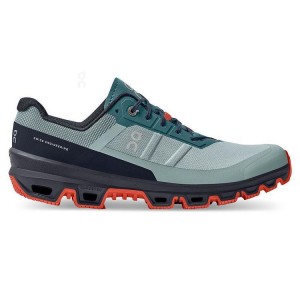 Zapatillas Trail Running On Cloud Cloudventure Hombre Turquoise | UY_ON8167