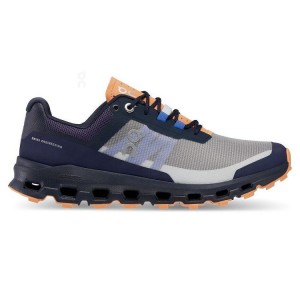 Zapatillas Trail Running On Cloud Cloudvista Mujer Navy | UY_ON8616