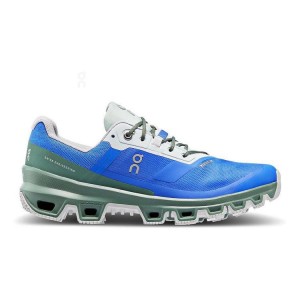 Zapatillas Trail Running On Cloud Cloudventure Waterproof Mujer Blue | UY_ON8078