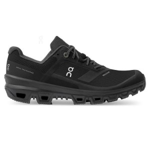 Zapatillas Trail Running On Cloud Cloudventure Waterproof Mujer Black | UY_ON8296