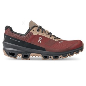 Zapatillas Trail Running On Cloud Cloudventure Waterproof Mujer Burgundy | UY_ON8342