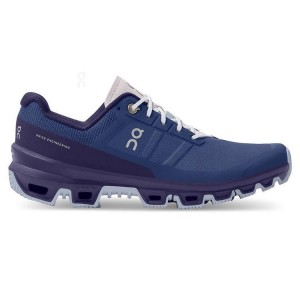 Zapatillas Trail Running On Cloud Cloudventure Mujer Navy | UY_ON9096