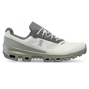 Zapatillas de Senderismo On Cloud Cloudventure Waterproof Hombre White / Olive | UY_ON9012