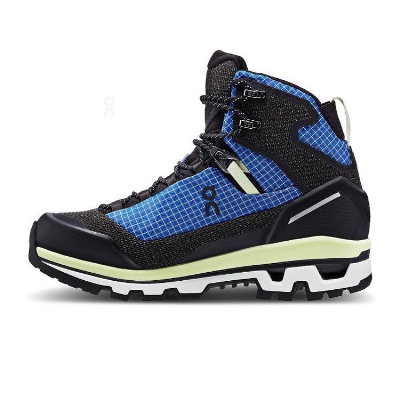 Botas Trekking On Cloud Cloudalpine Waterproof Mujer Black / Blue | UY_ON8988