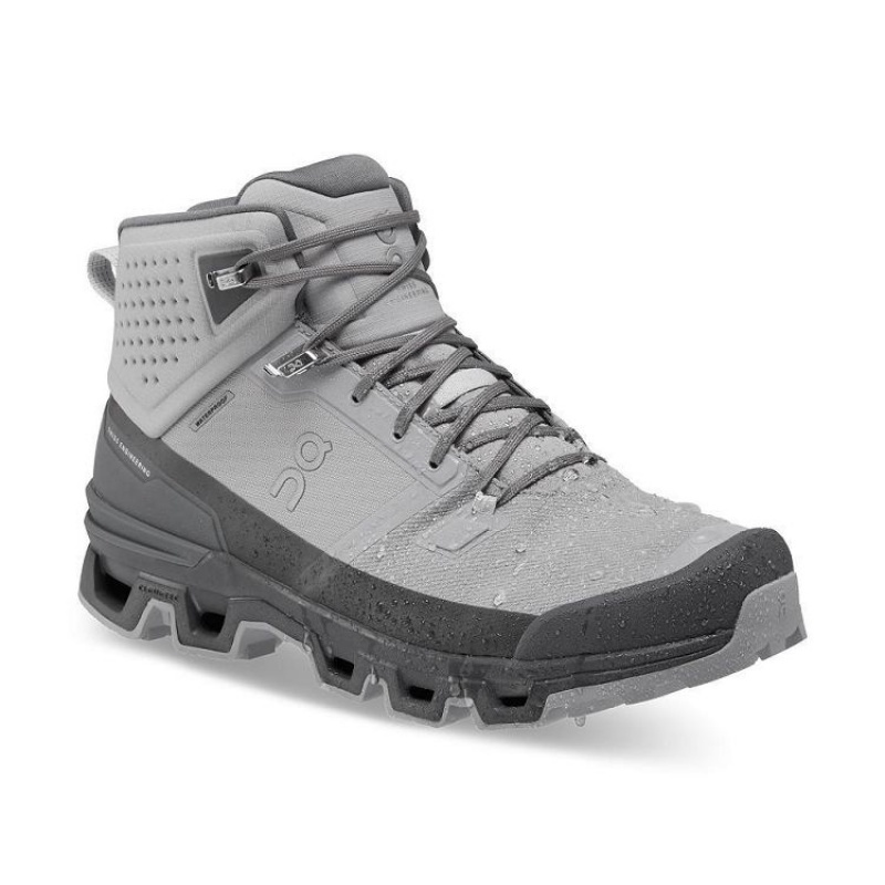 Botas Trekking On Cloud Cloudrock 2 Waterproof Hombre Grey | UY_ON8093