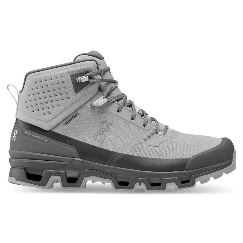 Botas Trekking On Cloud Cloudrock 2 Waterproof Hombre Grey | UY_ON8093