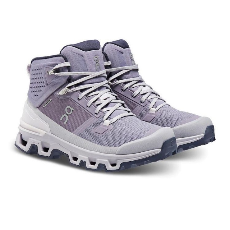 Botas Trekking On Cloud Cloudrock 2 Waterproof Mujer Purple | UY_ON8659