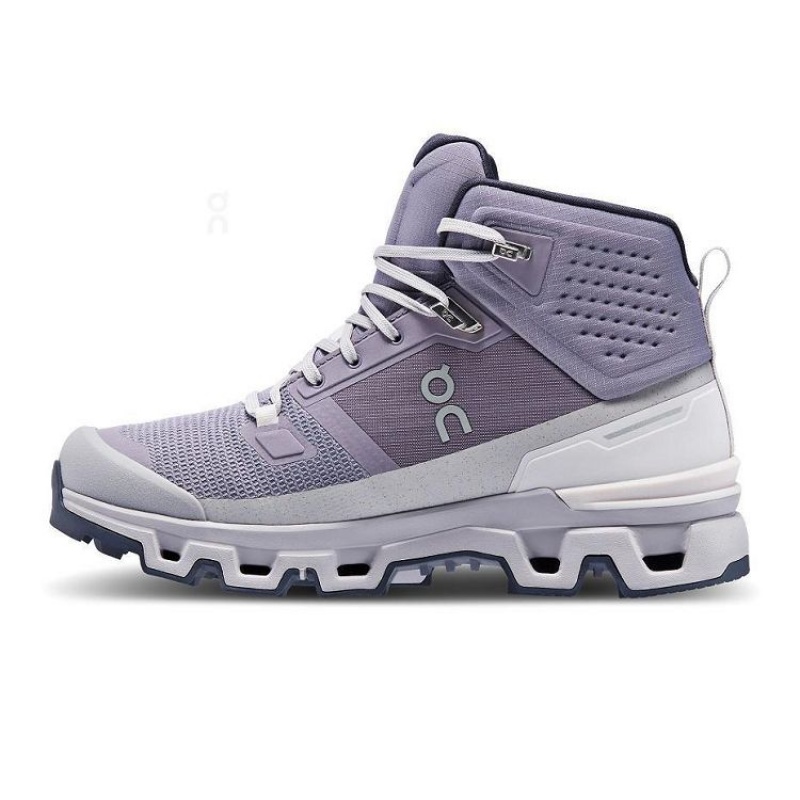 Botas Trekking On Cloud Cloudrock 2 Waterproof Mujer Purple | UY_ON8659