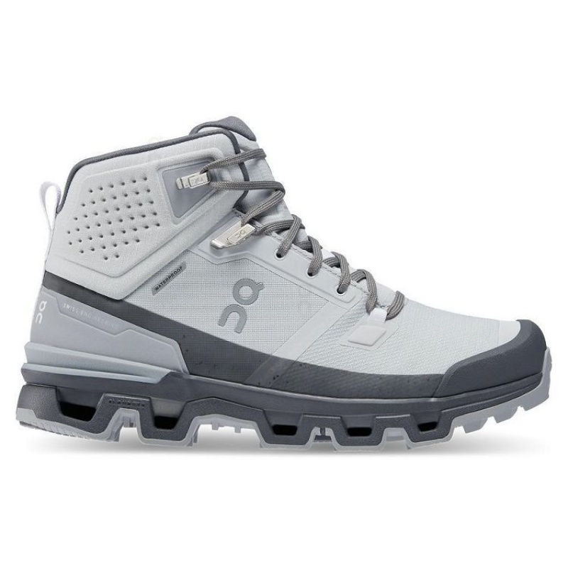 Botas Trekking On Cloud Cloudrock 2 Waterproof Mujer Grey | UY_ON8557