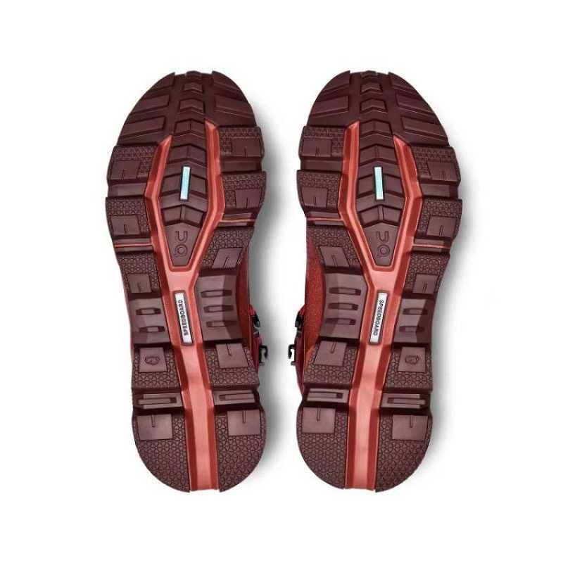 Botas Trekking On Cloud Cloudrock 2 Waterproof Mujer Burgundy | UY_ON8764