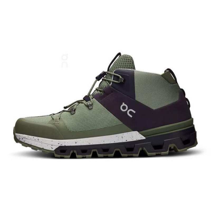 Botas Trekking On Cloud Cloudtrax Hombre Green | UY_ON8733