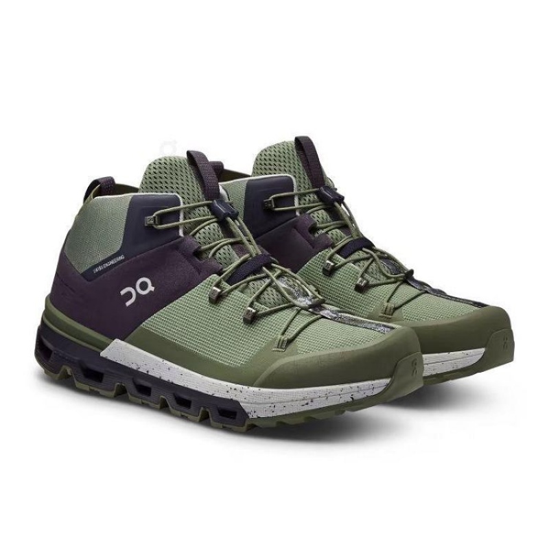 Botas Trekking On Cloud Cloudtrax Hombre Green | UY_ON8733