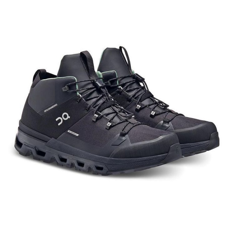 Botas Trekking On Cloud Cloudtrax Waterproof Hombre Black | UY_ON8266