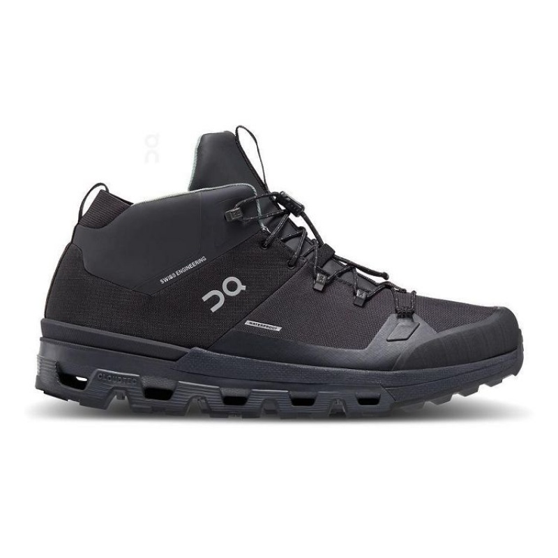 Botas Trekking On Cloud Cloudtrax Waterproof Hombre Black | UY_ON8266