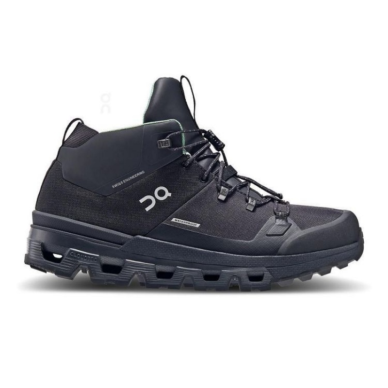 Botas Trekking On Cloud Cloudtrax Waterproof Mujer Black | UY_ON8668