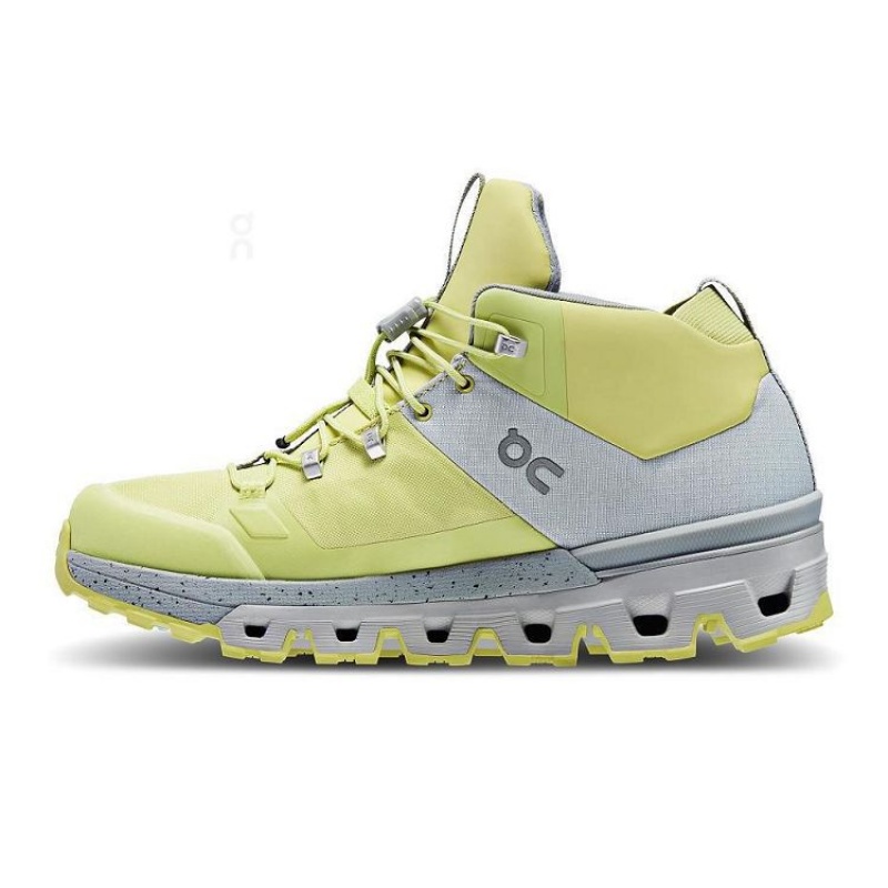 Botas Trekking On Cloud Cloudtrax Waterproof Mujer Yellow | UY_ON8467